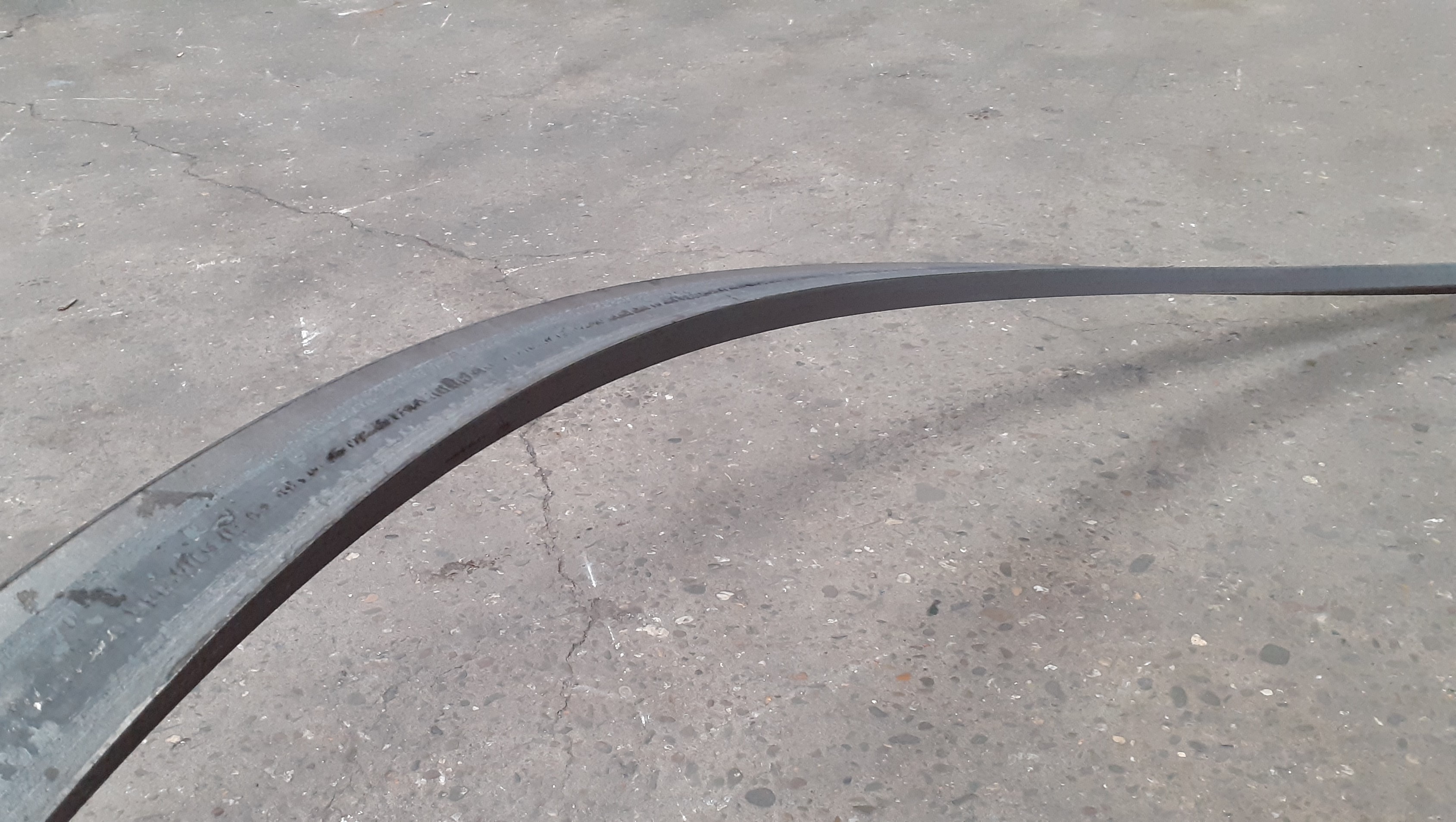 3D Trapleuning walsen uit Strip 50X25 3D Trapleuning walsen uit Strip 50X25